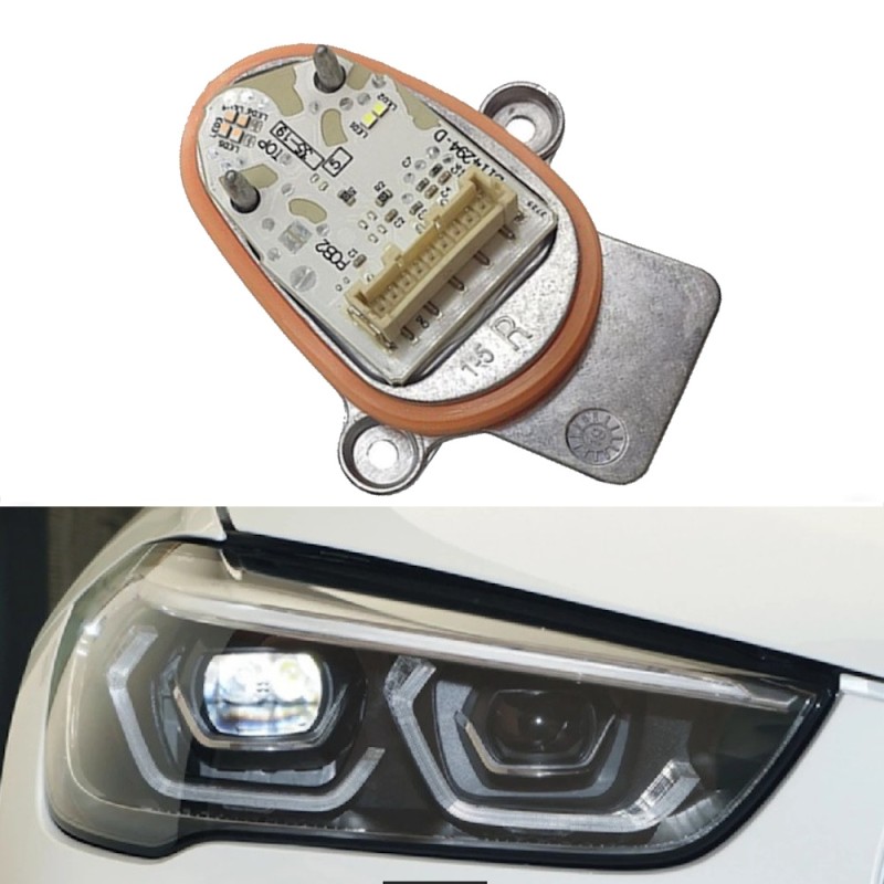 Módulo de faro LED 6311 9477822 BMW X1 F48 F49 Luz de circulación diurna de señal de giro derecha