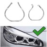 Fibra Ottica Policarbonato Destro DRL BMW Serie F45 F46 Ricambio Faro Led Acrylic Tube Guide Strip Light
