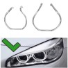 Fibra Ottica Policarbonato Sinistro DRL BMW Serie F45 F46 Ricambio Faro Led