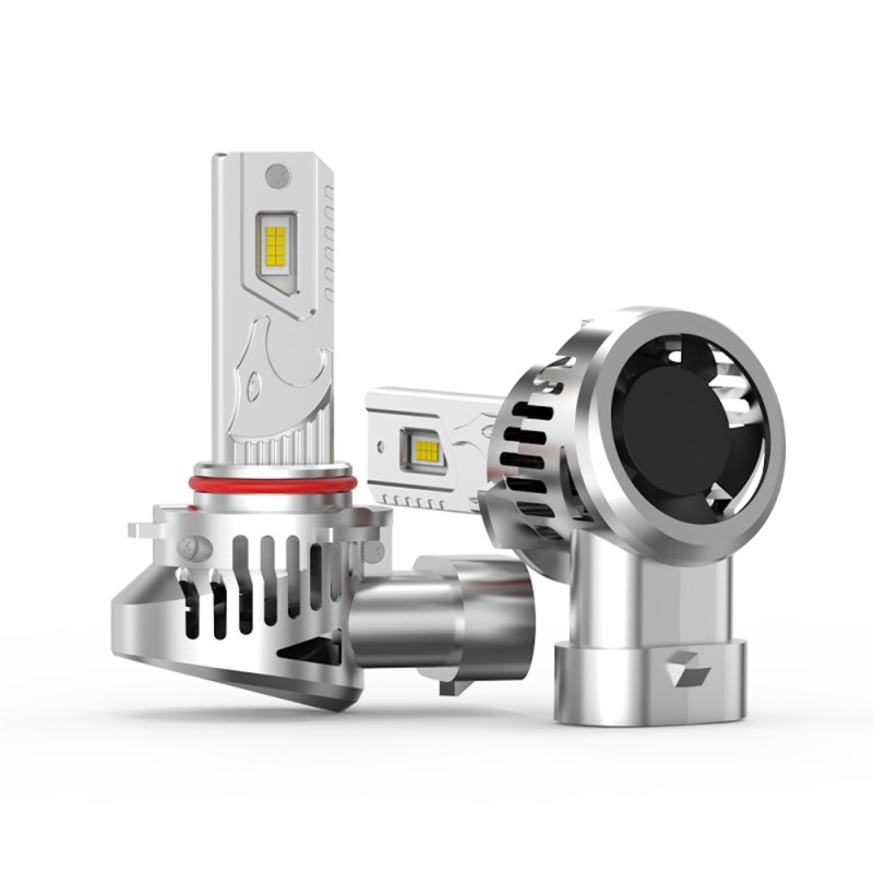 Fan Led Lamps HB3 9005 Dual Vision 35W Same Size Original Canbus 6000k Low Beam High Beam