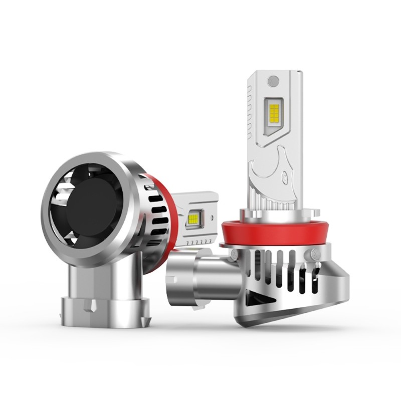 ventola Lampade Led H11 H8 H9 Dual Vision 35W Stessa Dimensione Originale Canbus 6000k Anabbagliante Abbagliante