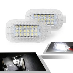 Luce Sotto Porta LED Portiere di Cortesia Mercedes Benz Piedi e Parasole Bagagliaio