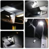 Visual effect LED Under Door Light Mercedes Benz Courtesy Door Lights Feet and Sun Visor