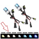 Pair of Xenon Bulbs HB4 9006 FAST START 55W 4300k Replacement AMP HID Connector