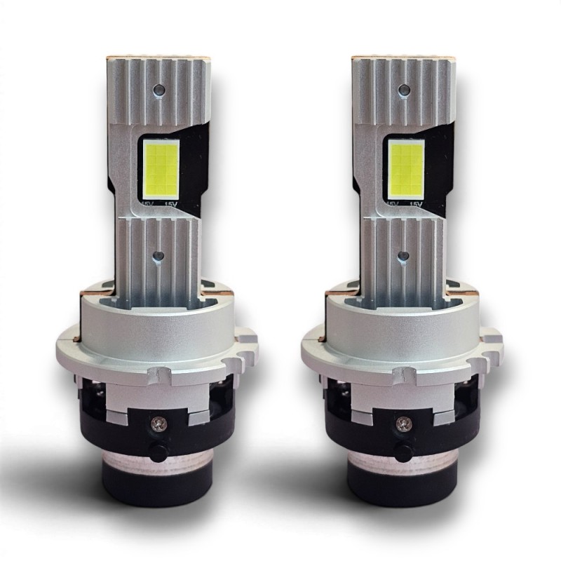 Kit Lampade Led D2S D2R 35W Stesse Dimensioni Sostituzione Dirette 6000k All In One Plug & Play