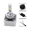 Conexión de lámparas LED D5S 25W 5000K pk32d-7 XHP-50 para luz de cruce lenticular y luz de carretera.