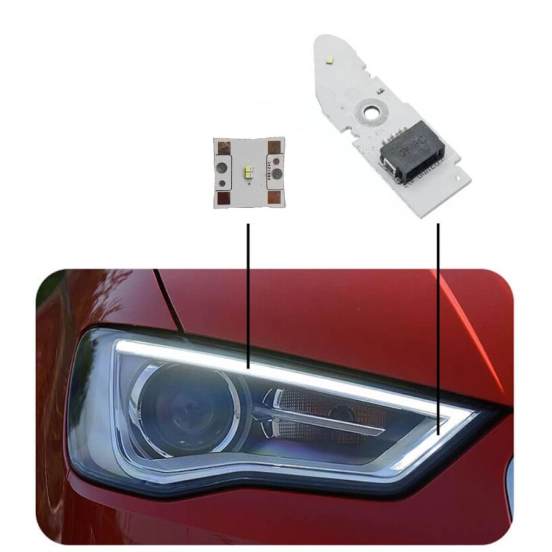 Modulo Led Audi A3 de 2014 a 2017 Control Luz Principal Derecha