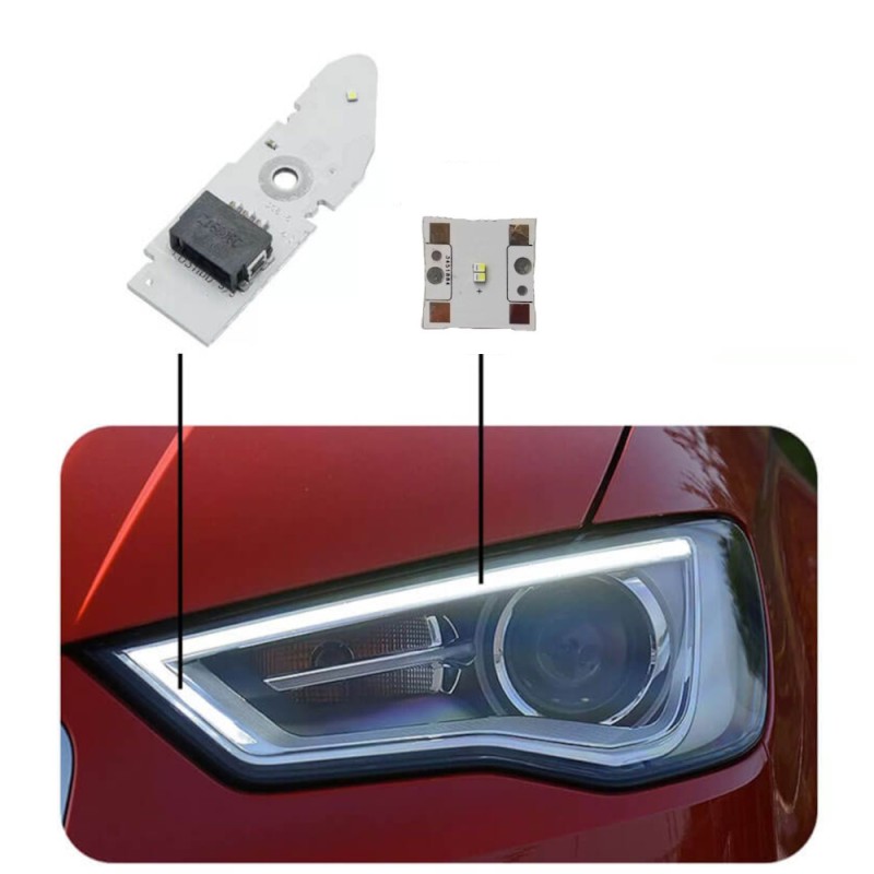 Modulo Led Audi A3 dal 2014 al 2017 Sinistro Luce Principale Controllo