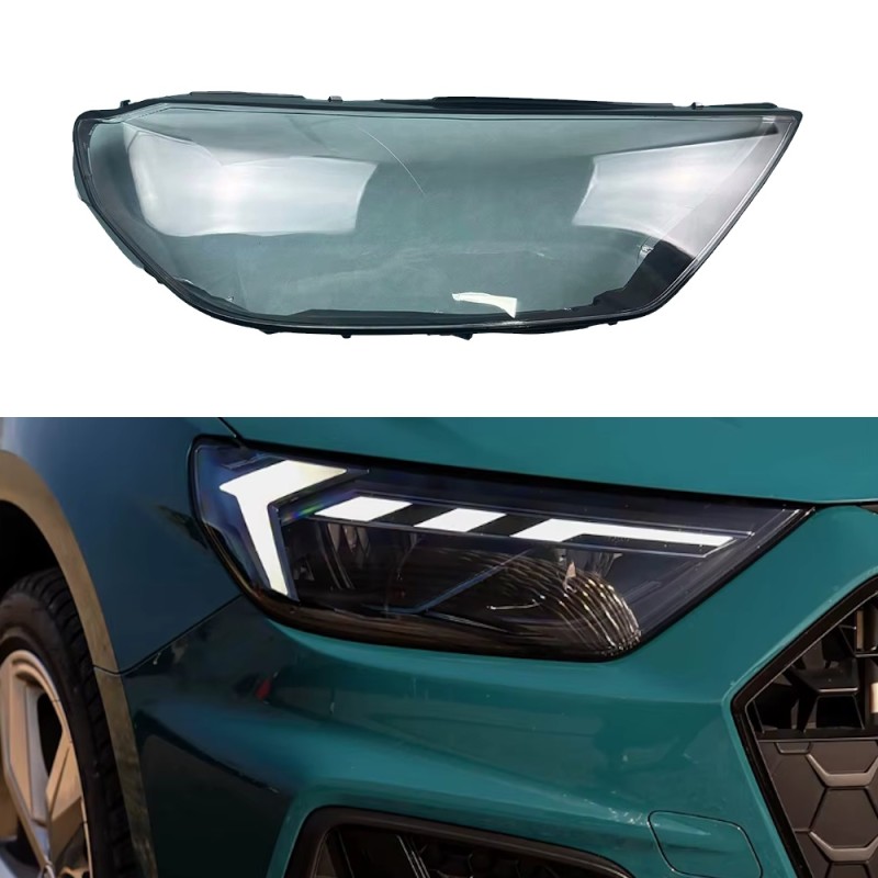 Audi A1 GBA Right Headlight Polycarbonate Glass Lens Plexiglass Cover