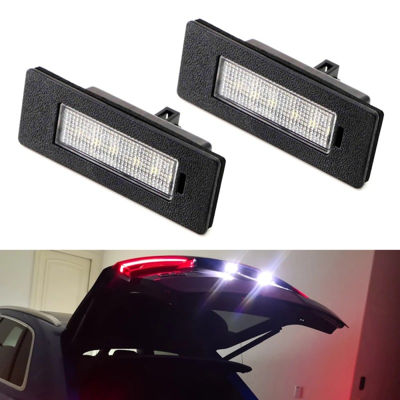 Luci Targa LED per AUDI Q5 8R Placchetta Completa Specifico serie TOP CANBUS