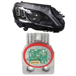 Faro Luci Modulo A2059067904 Led A2059060001 212.460-00 6A Indicatori di Direzione e DRL Mercedes Classe C W205 Sinistro