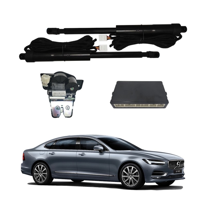 Portón trasero eléctrico específico para Volvo S90 con apertura automática del capó.