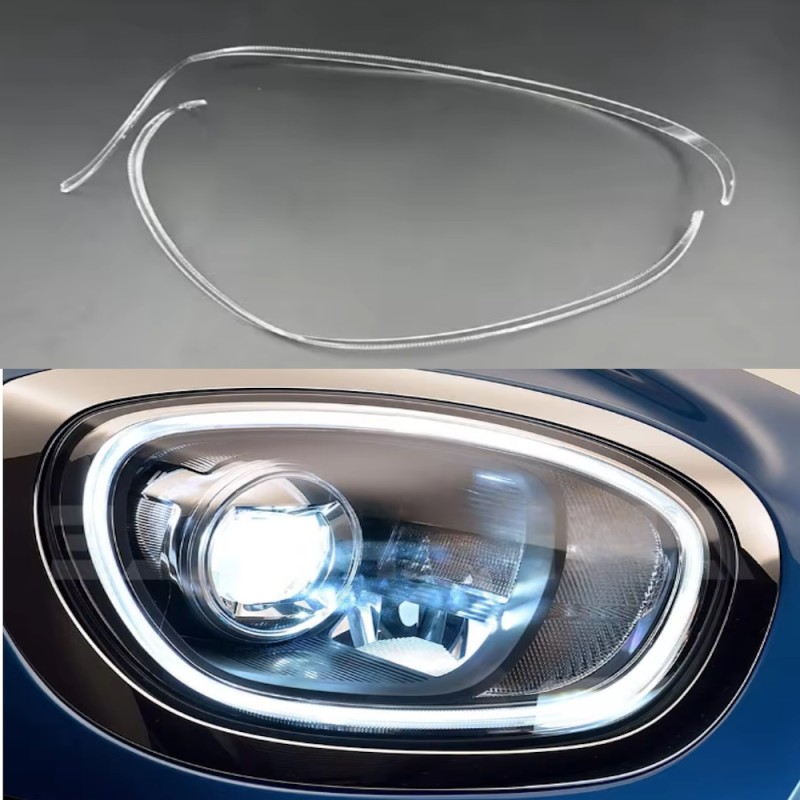 Fibra Ottica Policarbonato DRL Destro Mini Countryman F60 dal 2016 al 2019 Ricambio Tube Light Guide