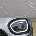Fiber Optic Polycarbonate DRL Left Mini Countryman F60 2019 Onwards Replacement Tube Light Guide