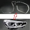 Fibra Ottica Policarbonato Destro DRL BMW Serie X3 X4 G02 G08 F97 F98 Ricambio Faro Led Acrylic Tube Guide Strip Light