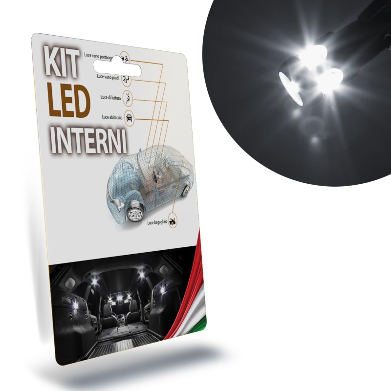 Lampade Led Abitacolo VOLKSWAGEN Golf 2 Interni tecnologia CANBUS Kit 6000k Luce Bianca