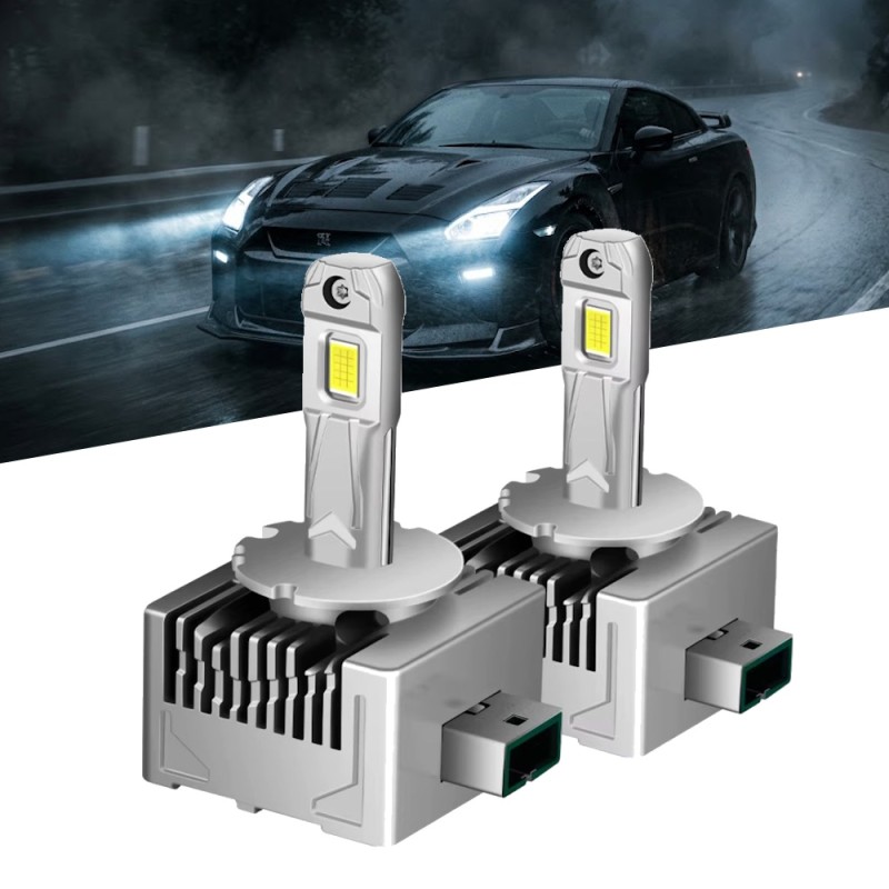 Lampade Led D3S Sostituzione Diretta 6000k 35W 5070 CHIP Plug & Play turbo