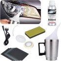 Headlight Regeneration Kit 800ml Renews and Shines Headlights with Liquid Polymer