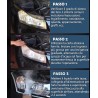 Cómo aplicarlo: Kit de regeneración de faros de 800 ml. Renueva el pulimento de faros con polímero líquido.