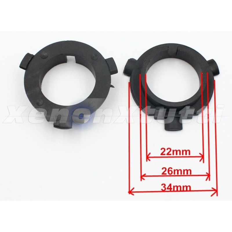 LED bulb holder adapter for Hyundai i30 and Veloster