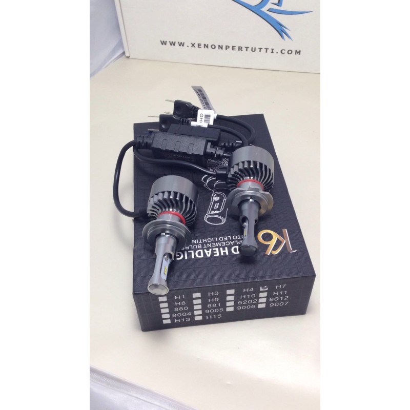 K6 H7 LED Motorcycle Kit – 6000K