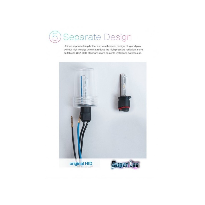 Superlux D1S Xenon Bulb with 2-Year Warranty – D1S · 5000K