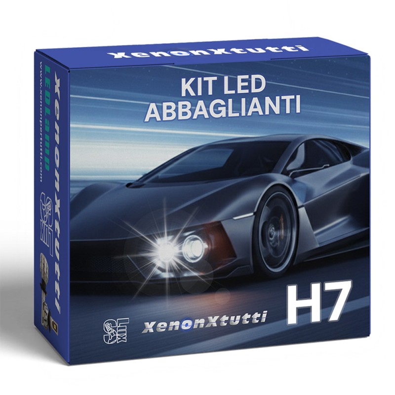 Lámparas LED de carretera Audi A3 8L CANBUS – H7 · 6000K · 12000LM