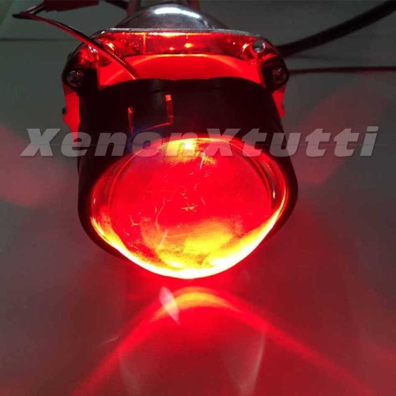 Par de LED Devil Eyes para lente de proyector – Rojo