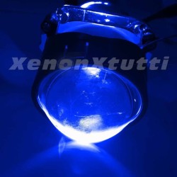 Pair of LED Devil Eyes for projector lens – Blue