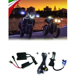 Slim 55W H4-3 bi-xenon motorcycle kit – 4300K