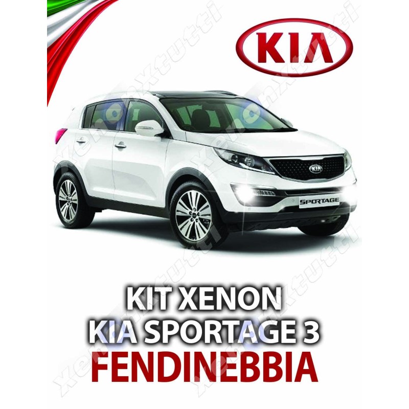 Bombillas xenón antiniebla 880 para Kia Sportage III SL con tecnología CANBUS – 4300K · 880 · XENON