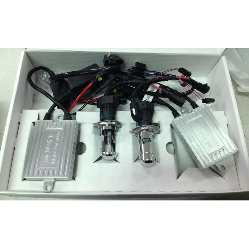 SLUX H4-3 Bi-Xenon CANBUS Car Kit 35W AC - 6000K · H4-3