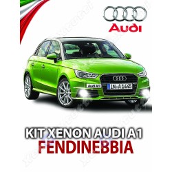 Lampade Xenon Fendinebbia H11 per AUDI A1 8X1 8XK (2010 - 2018) con tecnologia CANBUS – 6000K
