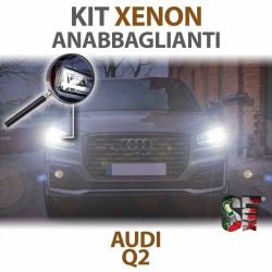 Lampade Xenon Anabbaglianti H7 per AUDI Q2 (2016 in poi) con tecnologia CANBUS – 4300K