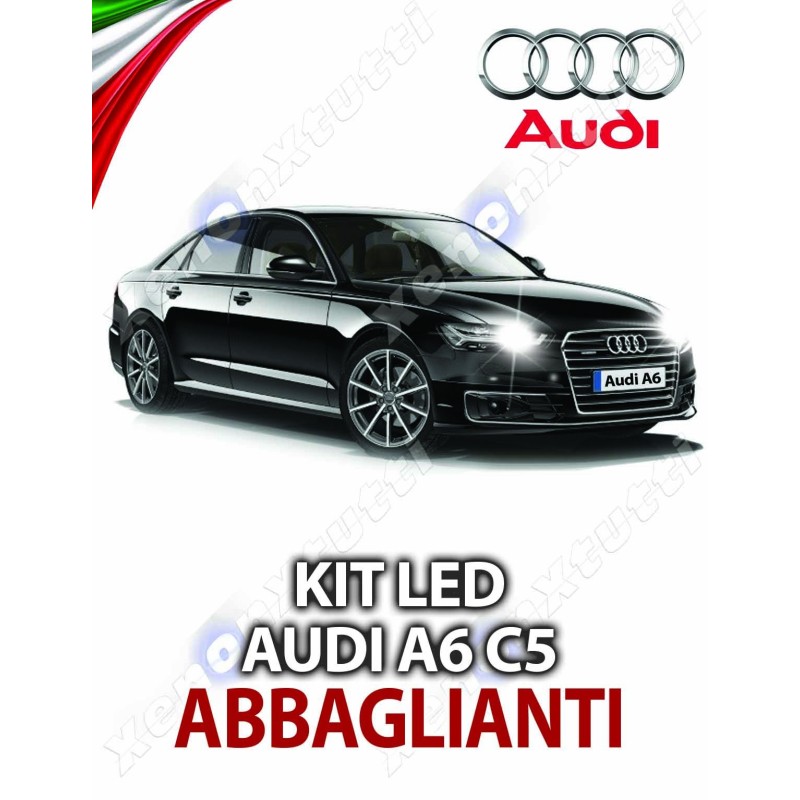 KIT LUCES DE CARRETERA COMPLETAS LED ESPECÍFICAS AUDI A6 C6