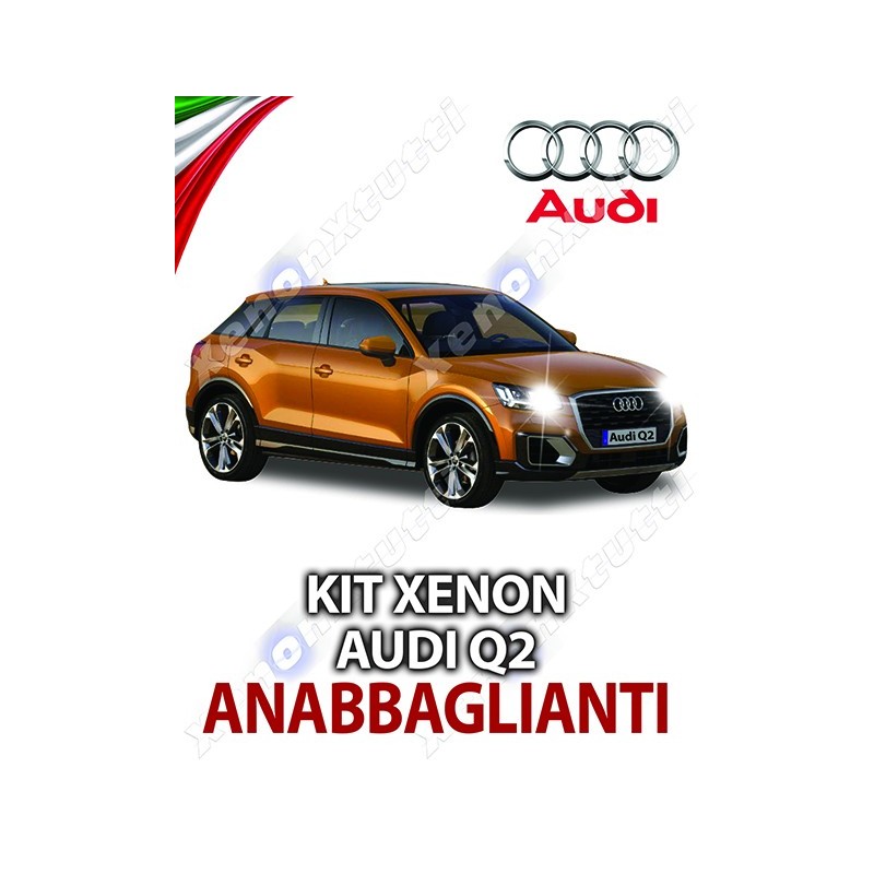 Xenon Low Beam Bulbs H7 for AUDI Q2 (2016 onwards) with CANBUS Technology – 5000K