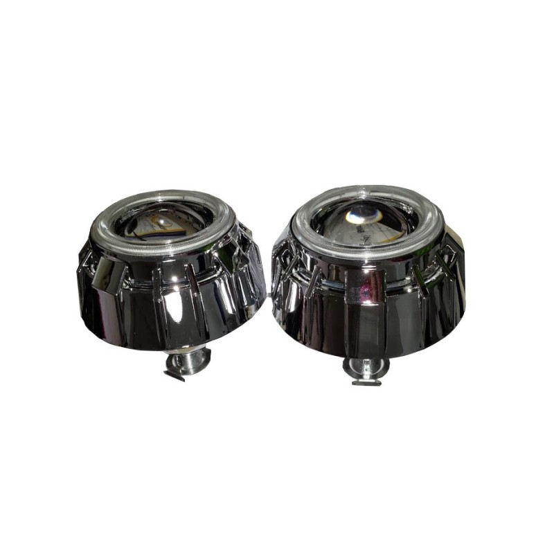 KIT DE PROYECTOR CON LENTE DOBLE ANGEL EYE – 10000K