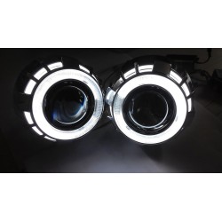 KIT DE PROYECTOR CON LENTE DOBLE ANGEL EYE – 8000K