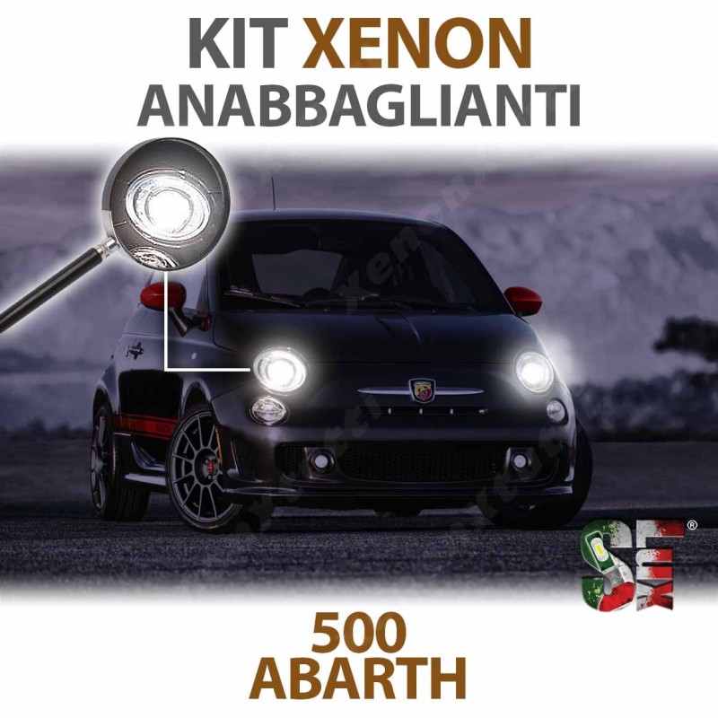 Bombillas Xenón H7 de Cruce para 500 ABARTH 595 695 con tecnología CANBUS – 5500K