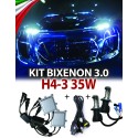 KIT BIXENON CANBUS 3.0 H4-3 AUTO 35W AC – 4300K · H4-3