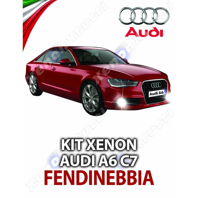 KIT DE LUCES ANTINIEBLA COMPLETO LED ESPECÍFICOS AUDI A6 C7