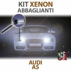 Bombillas Xenón de Carretera H7 para AUDI A5 8T3 (2009 - 2017) con tecnología CANBUS - 5000K