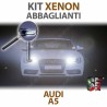 Lampade Xenon Abbaglianti H7 per AUDI A5 8T3 (2009 - 2017) con tecnologia CANBUS - 3000K