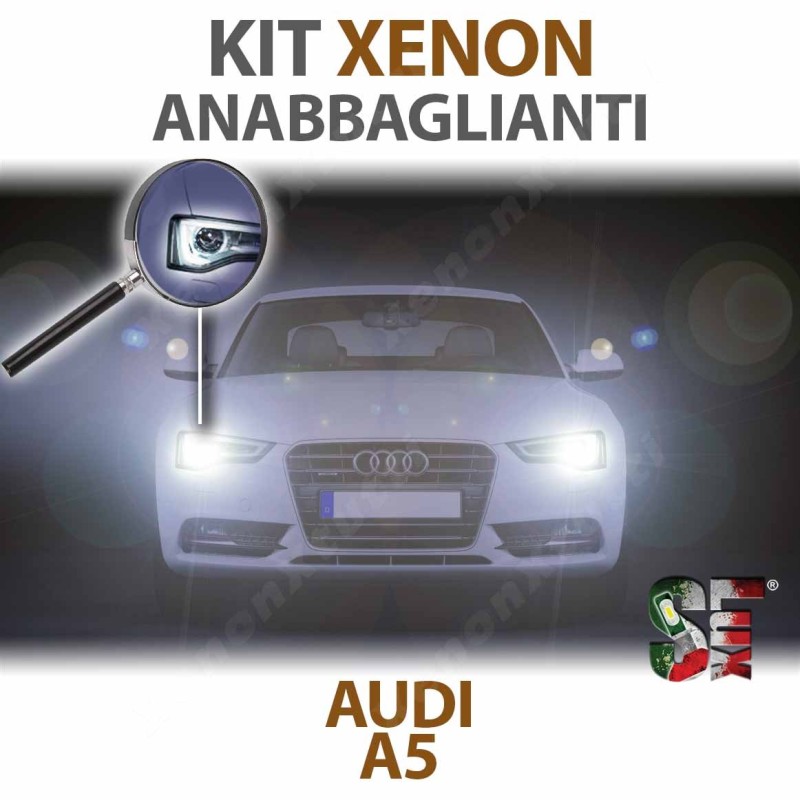 Bombillas Xenón Diurnas y de Carretera H15 para AUDI A5 8T3 (2009 - 2017) con tecnología CANBUS - 3000K
