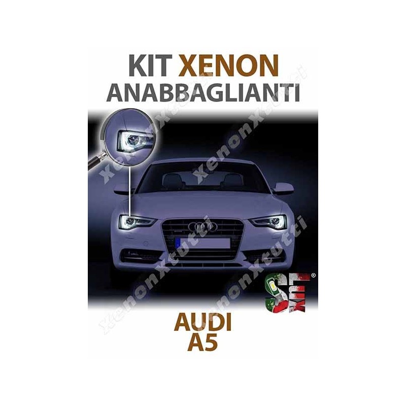Xenon Daytime Running and High Beam Bulbs H15 for AUDI A5 8T3 (2009 - 2017) with CANBUS Technology - 4300K
