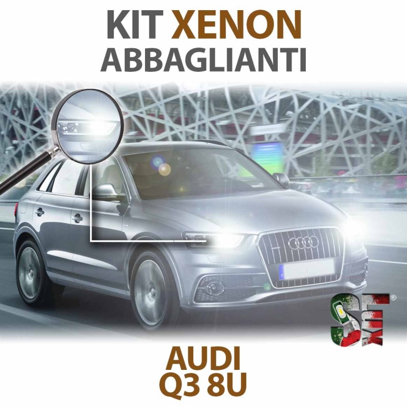 Bombillas Xenón de Carretera H7 para AUDI Q3 8U (2011 en adelante) con tecnología CANBUS - 6000K