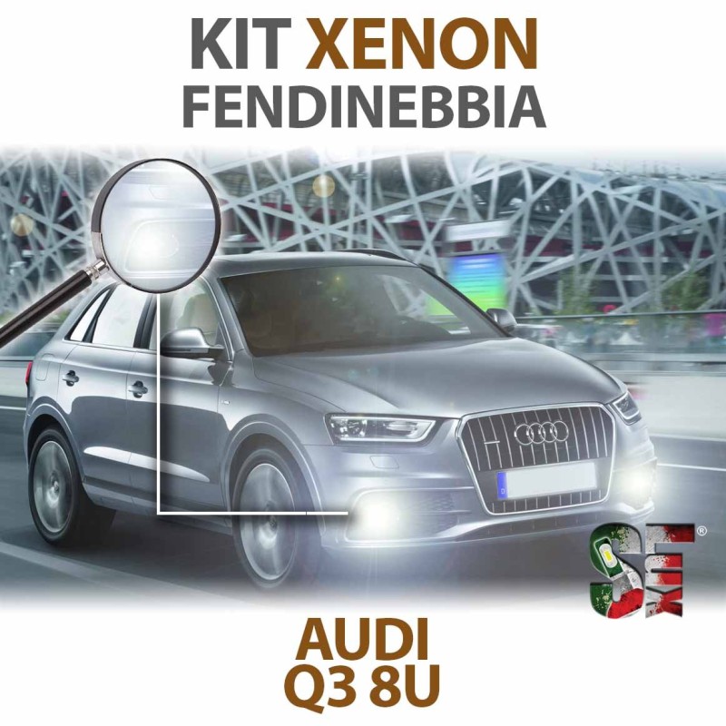 Xenon Fog Light Bulbs H11 for AUDI Q3 8U (2011 onwards) with CANBUS Technology - 5000K