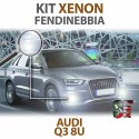 Lampade Xenon Fendinebbia H11 per AUDI Q3 8U (2011 in poi) con tecnologia CANBUS – 8000K