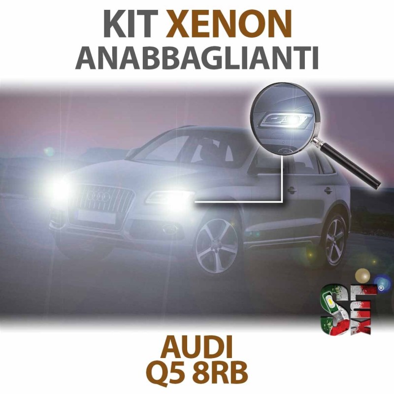 Xenon Low Beam Bulbs H7 for AUDI Q5 8RB (2008 - 2017) with CANBUS Technology - 8000K
