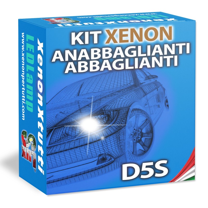 Lampade Xenon Anabbaglianti e Abbaglianti D5S per AUDI Q5 II FYB (2016 in poi) con tecnologia CANBUS – 6000K